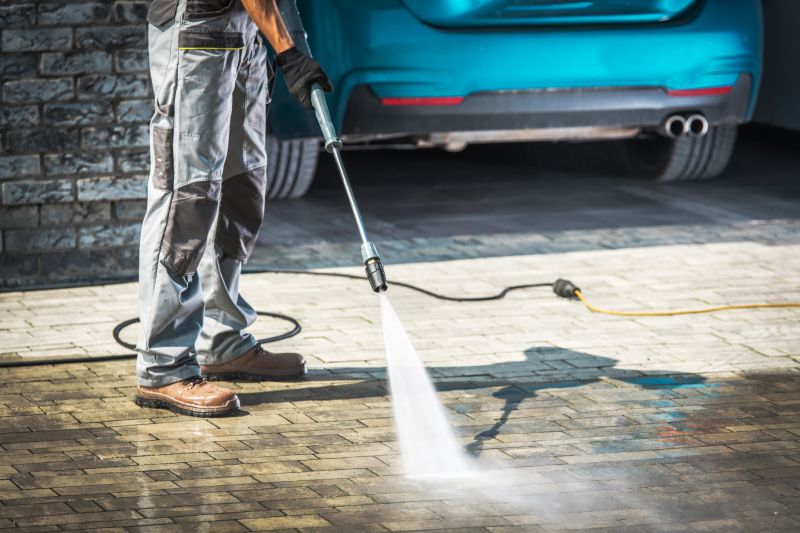 Driveway Concrete Cleaning