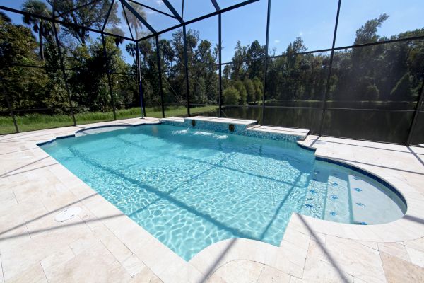 Pool Cage Cleaning in Clovis