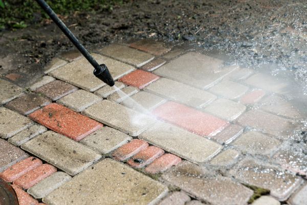 Pavers Power Washing in Clovis