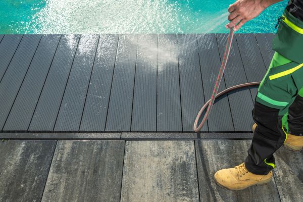 Pool Area Pressure Cleaning in Clovis