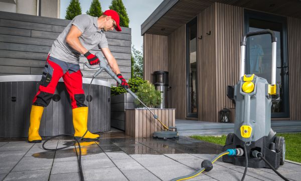 Concrete Patio Washing in Clovis