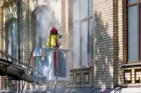 Brick Facade Cleaning in Clovis