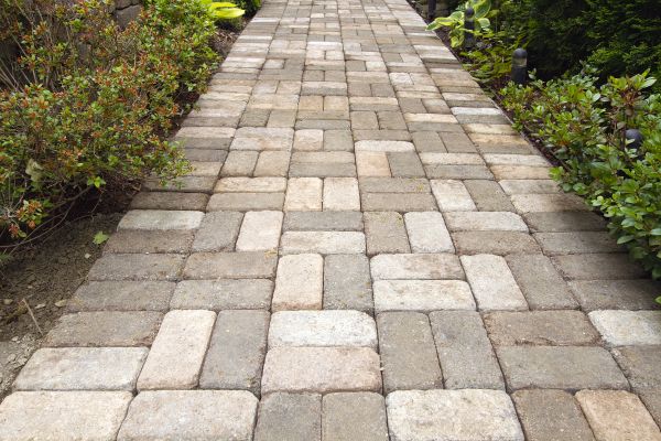 Paver Walkway Cleaning in Clovis
