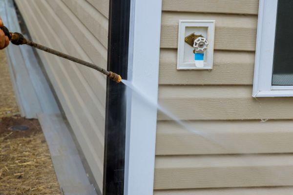 Vinyl Siding Cleaning in Clovis